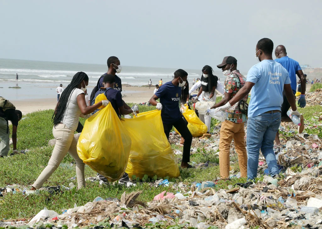 Beach cleanup